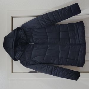 [GUC] STYLE & CO Black Puffer Jacket Removable Hood Size S